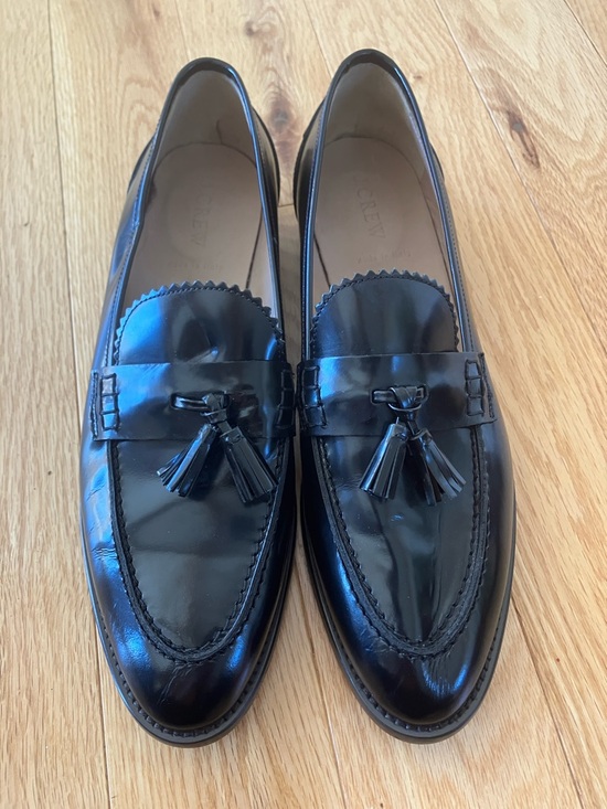 J. Crew Other - NWOT J. Crew Black Leather Tassel Loafers